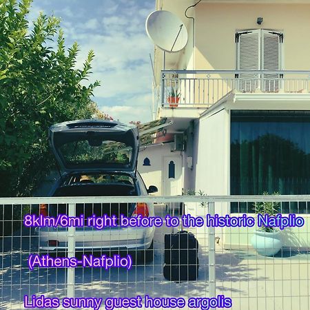 Lidas Sunny Guest House Argolis Nafplio Eksteriør billede
