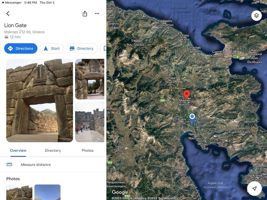 Lidas Sunny Guest House Argolis Nafplio Eksteriør billede