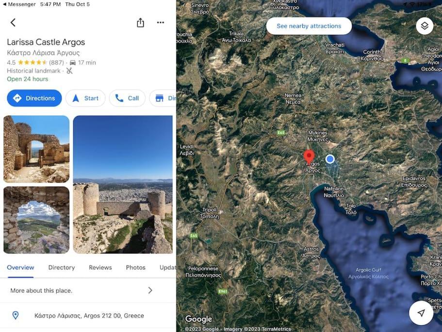 Lidas Sunny Guest House Argolis Nafplio Eksteriør billede